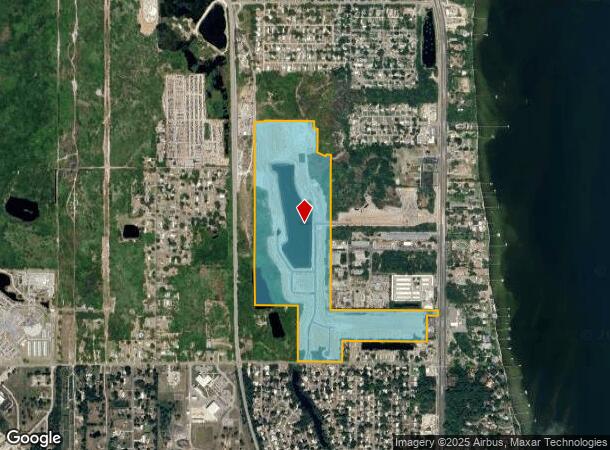  5082 Persimmon Ln, Cocoa, FL Parcel Map