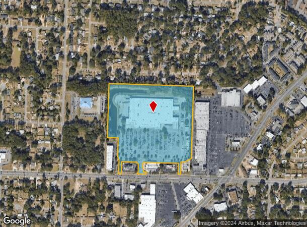  2650 Creighton Rd, Pensacola, FL Parcel Map