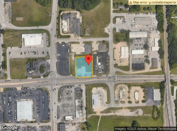  640 E Pershing Rd, Decatur, IL Parcel Map