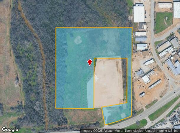  3939 W Division St, Arlington, TX Parcel Map