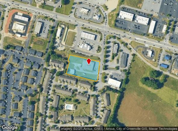  10 Hendrix Dr, Greenville, SC Parcel Map