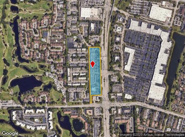  2205 S University Dr, Davie, FL Parcel Map