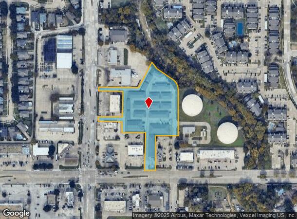  1919 W 15Th St, Plano, TX Parcel Map