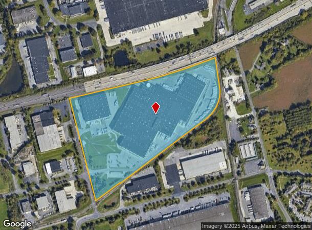  57 Olin Way, Allentown, PA Parcel Map