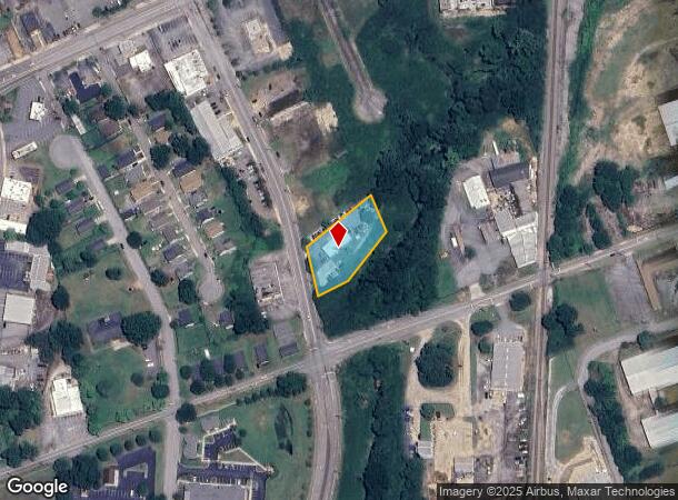  151 S Forest St, Spartanburg, SC Parcel Map