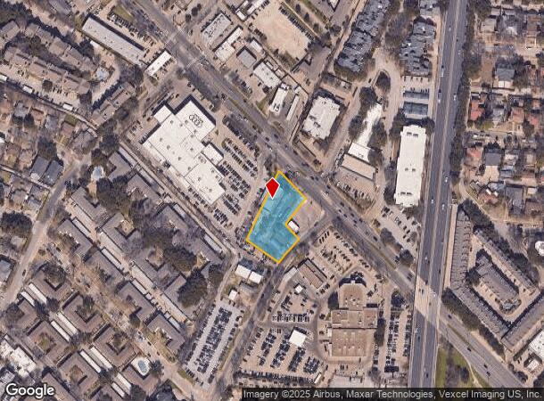  4915 Lemmon Ave, Dallas, TX Parcel Map