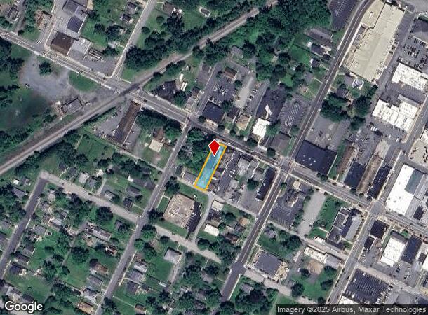 218 W Bel Air Ave, Aberdeen, MD Parcel Map