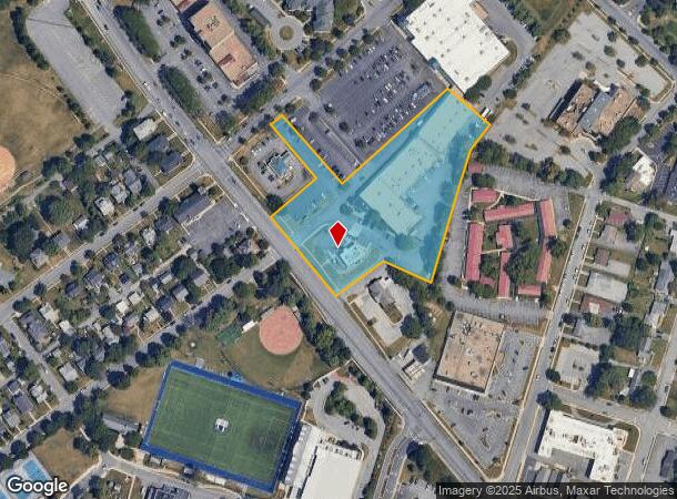 Fairview Ave, Frederick, MD Parcel Map