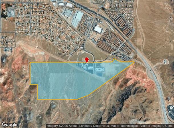 1202 High Tec Cir, Henderson, NV Parcel Map