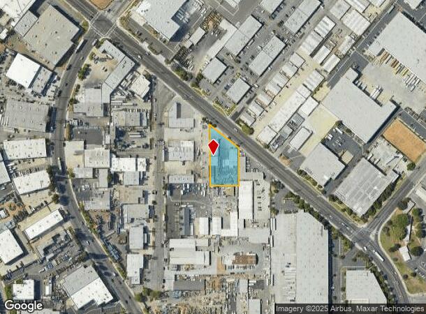  13014 Los Nietos Rd, Santa Fe Springs, CA Parcel Map