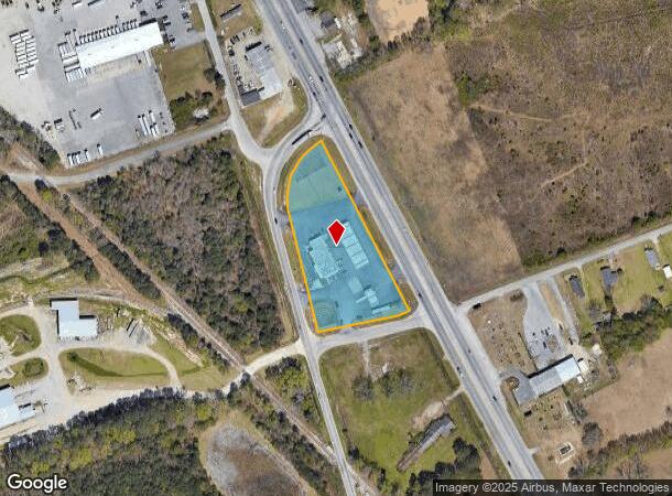 1680 S Main St, Darlington, SC Parcel Map