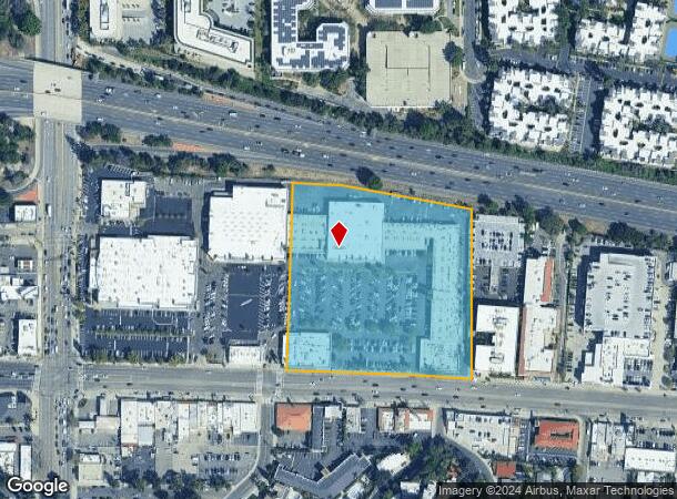  21733-21841 Ventura Blvd, Woodland Hills, CA Parcel Map