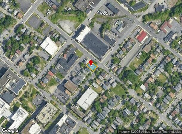  841 Jefferson Ave, Scranton, PA Parcel Map