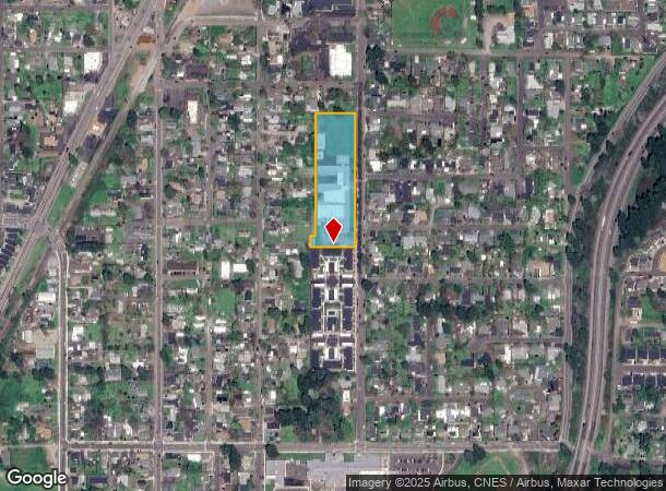  809 S 10Th St, Cottage Grove, OR Parcel Map