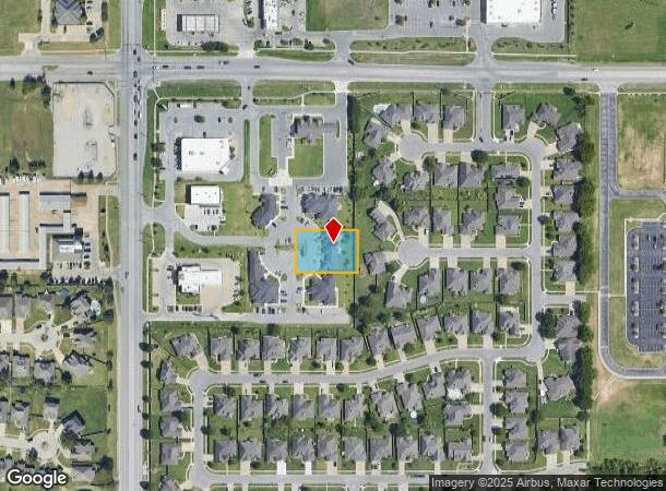  2301 N 9Th St, Broken Arrow, OK Parcel Map