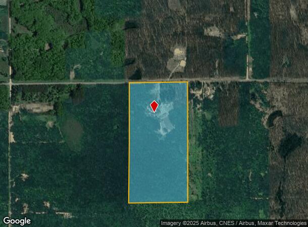 355 W Mannsiding Rd W, Harrison, MI Parcel Map