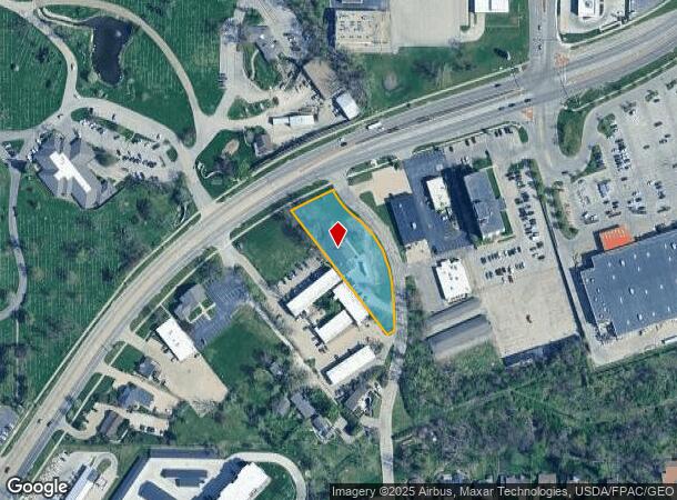  4361 1St Ave Se, Cedar Rapids, IA Parcel Map