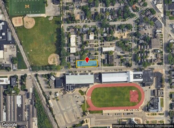 415 E Hoover Ave, Ann Arbor, MI Parcel Map