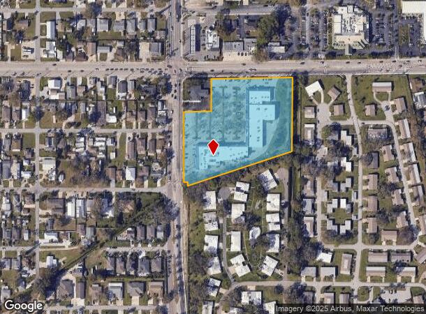 1205 Beneva Rd, Sarasota, FL Parcel Map