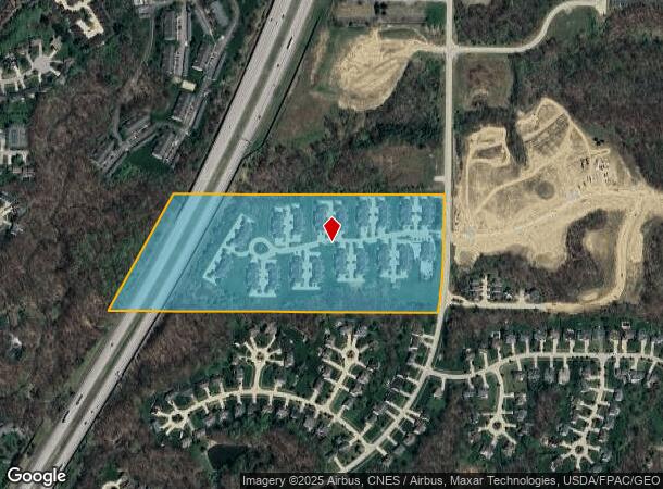  2948 Stonebrooke Ln, Medina, OH Parcel Map