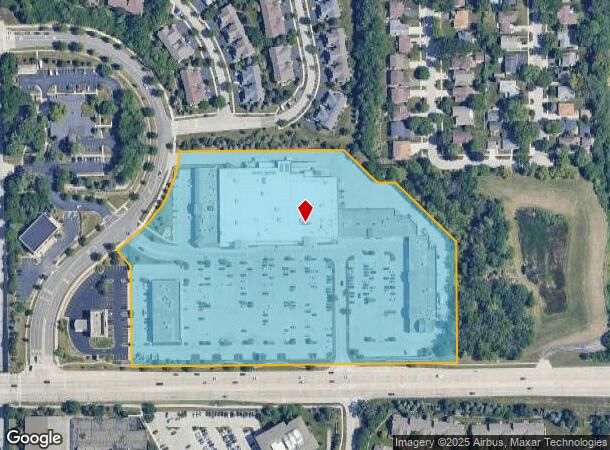 836 Roosevelt Rd, Glen Ellyn, IL Parcel Map