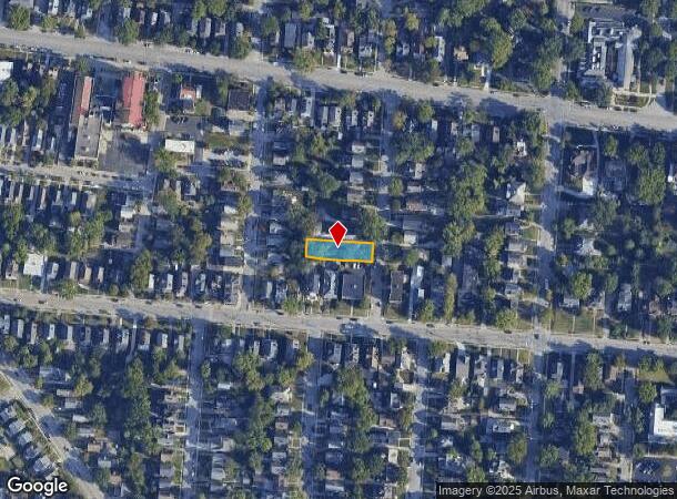 3415 Duncan Ave, Cincinnati, OH Parcel Map