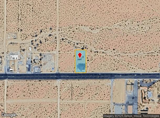 61142 29 Palms Hwy, Joshua Tree, CA Parcel Map