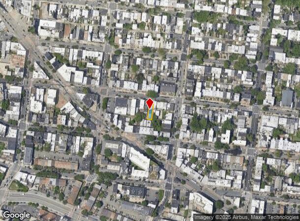  305 3Rd St, Jersey City, NJ Parcel Map