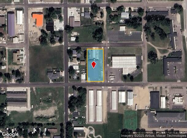 1117 S Langdon St, Mitchell, SD Parcel Map