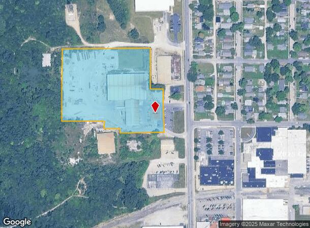 2415 S Walnut St, Muncie, IN Parcel Map