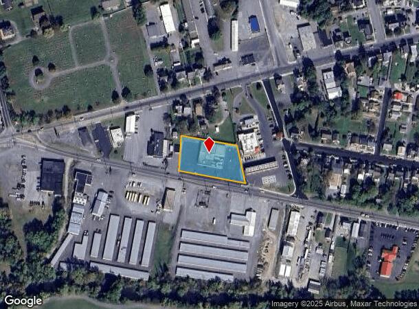  545 W Loudon St, Chambersburg, PA Parcel Map