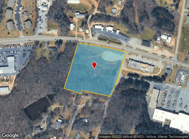  E Main St, Royston, GA Parcel Map