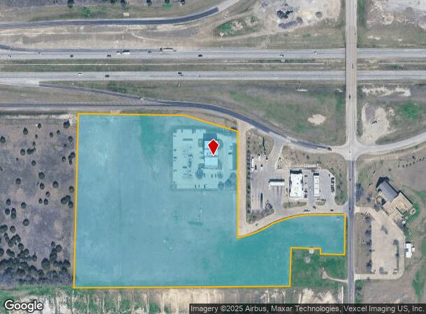  2001 Bates Dr, Waxahachie, TX Parcel Map