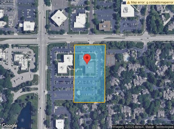  4501 College Blvd, Leawood, KS Parcel Map