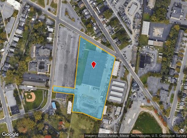 425 E Baltimore St, Hagerstown, MD Parcel Map