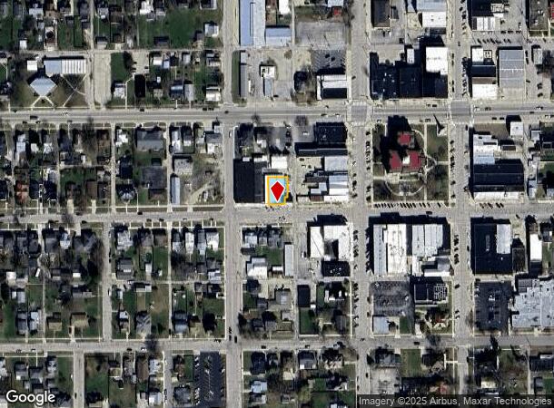 224 W Franklin St, Winchester, IN Parcel Map
