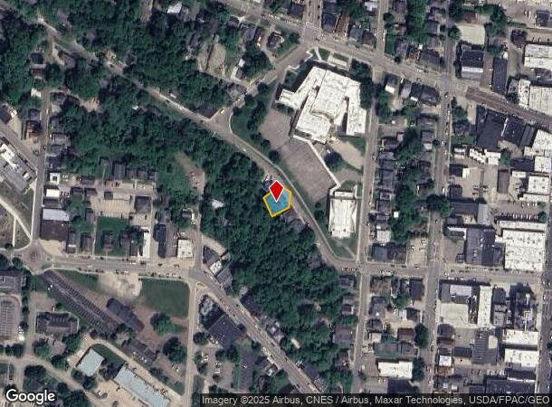  71 W Washington St, Athens, OH Parcel Map