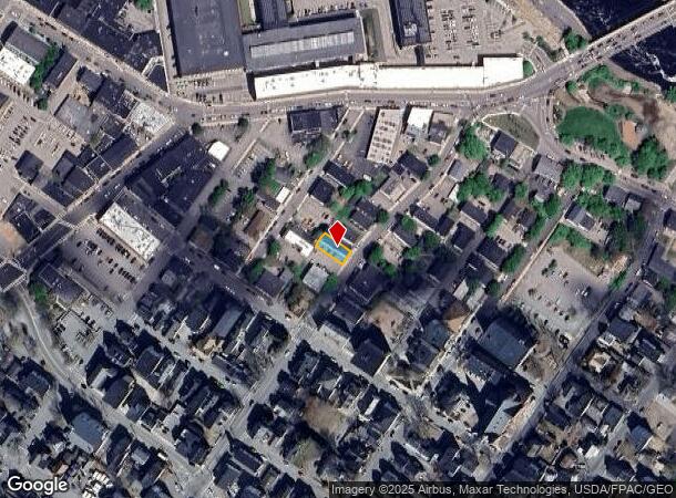 32 Hill St, Biddeford, ME Parcel Map