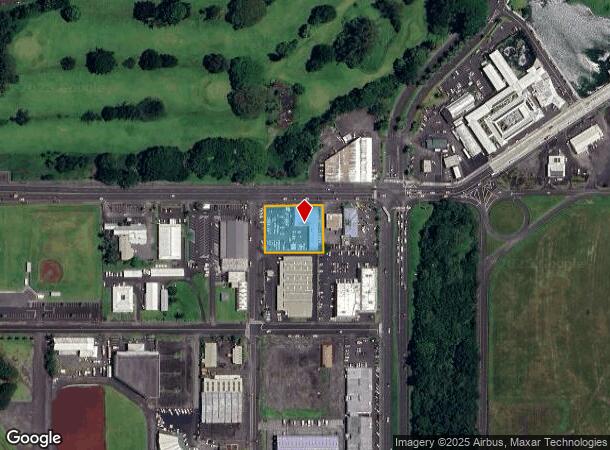 1672 Kamehameha Ave, Hilo, HI Parcel Map