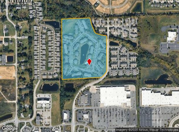 291 Great Lakes Cir W, Avon, IN Parcel Map
