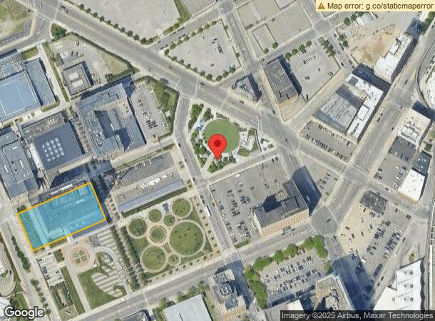  660 Plaza Dr, Detroit, MI Parcel Map