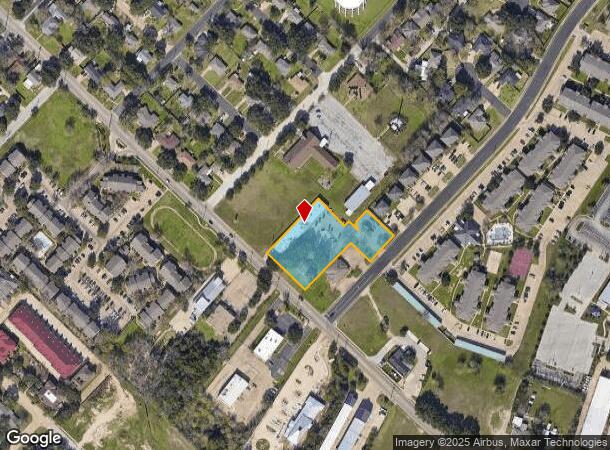 1706 E 29Th St, Bryan, TX Parcel Map