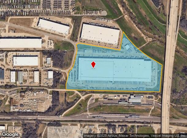  5101 Frye Rd, Irving, TX Parcel Map