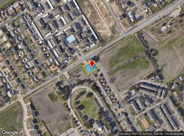  1501 Breezy Dr, Waco, TX Parcel Map