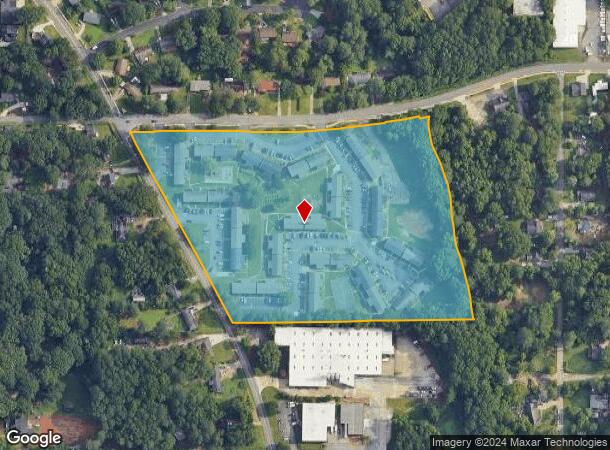  1885 Fellowship Rd, Tucker, GA Parcel Map