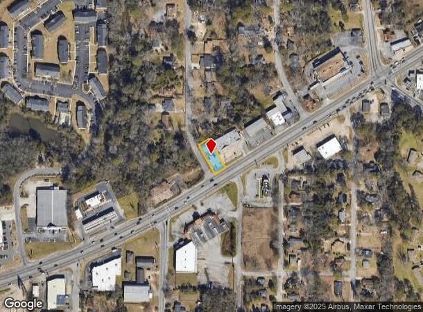  3253 Mercer University Dr, Macon, GA Parcel Map