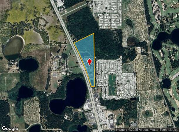  100 Tower Point Cir, Lake Wales, FL Parcel Map