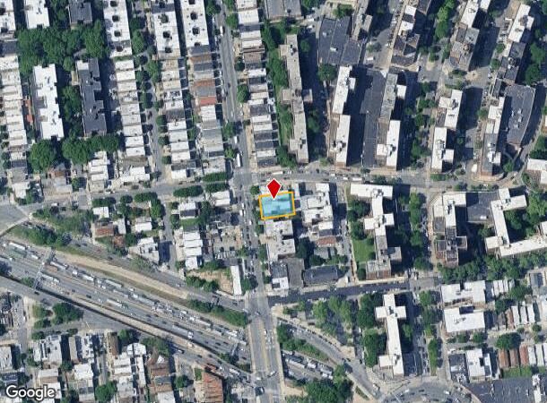  1380 White Plains Rd, Bronx, NY Parcel Map