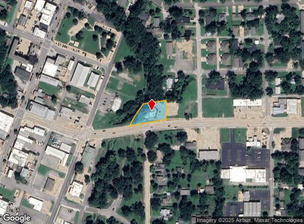 221 E Downing St, Tahlequah, OK Parcel Map