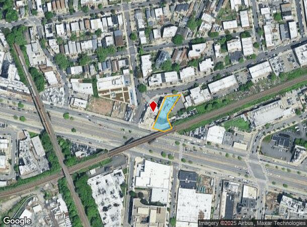  7609 Queens Blvd, Elmhurst, NY Parcel Map